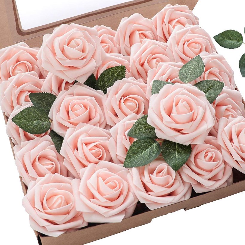 Floroom blush roses styled