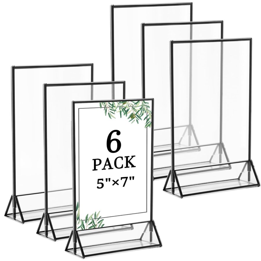 Floroom Acrylic Sign Holders