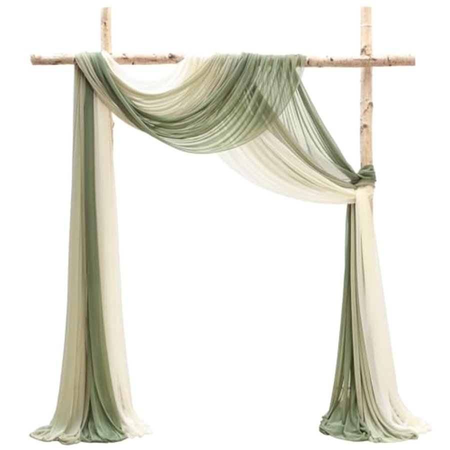 Floroom Chiffon Arch Draping Fabric 3