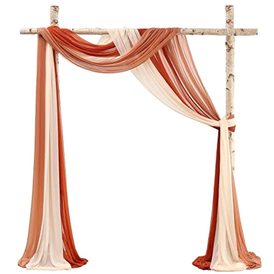 Floroom Chiffon Arch Draping Fabric 4