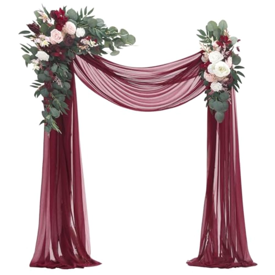 Floroom Chiffon Arch Draping Fabric 5
