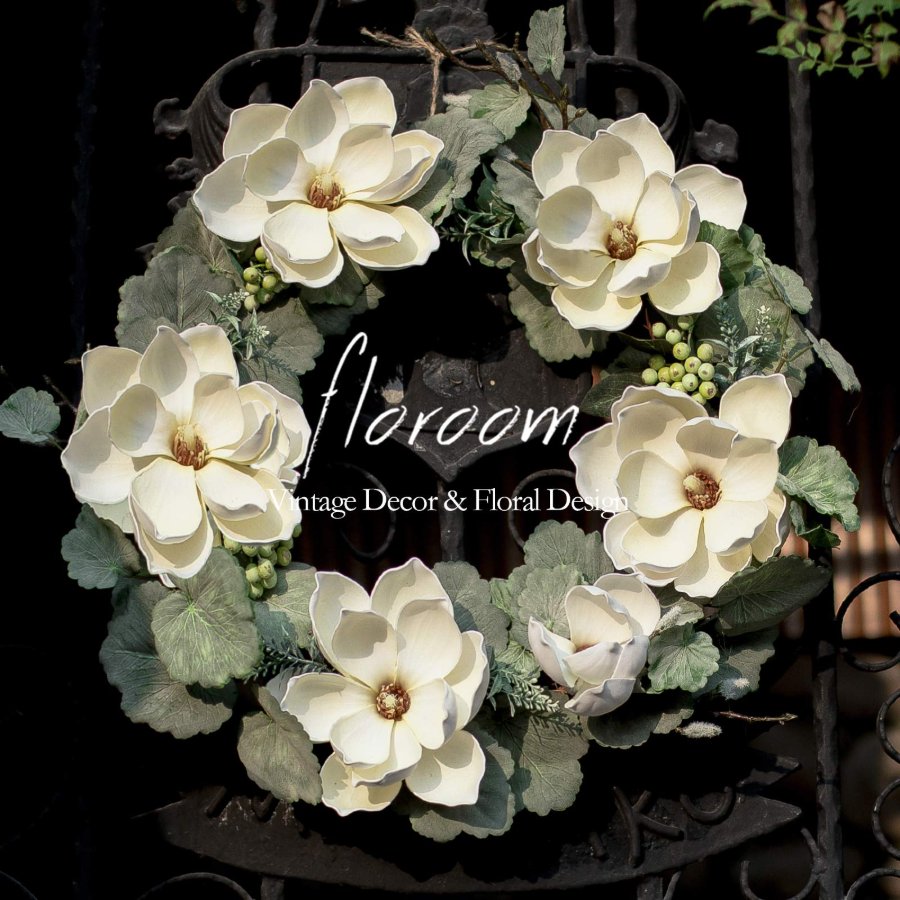 Floroom Peony & Hydrangea Wreath