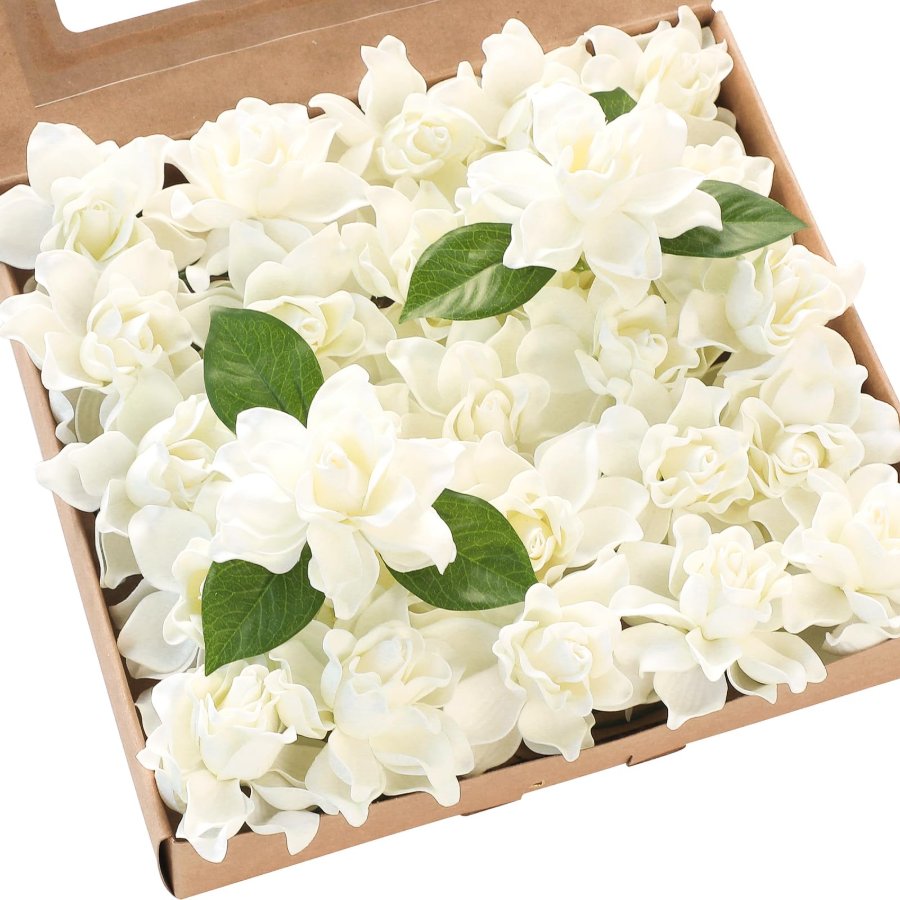 Floroom Real-Touch Gardenias